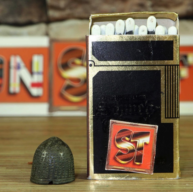 Fingerhut antik Eichelhütchen Acorn