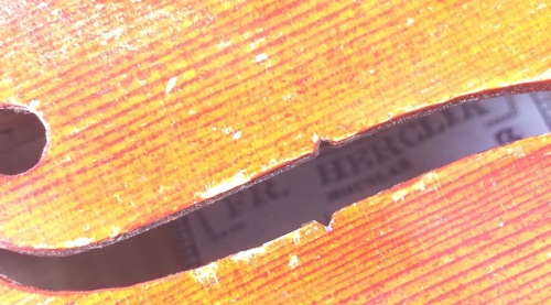 Geige Fr Herclik 1954 Violine