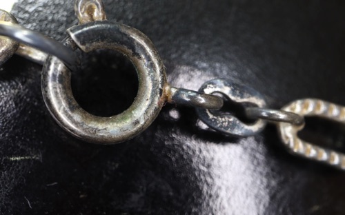Halskette Silber antik Kreuz Jesus Pfarrer Geistlicher