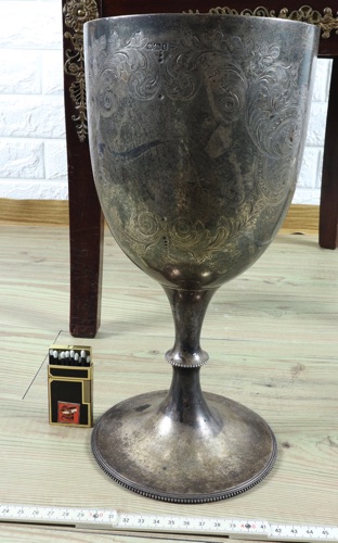 Pokal Kelch Sheffield 1911 Walker and Hall antik Silber Sterlingsilber