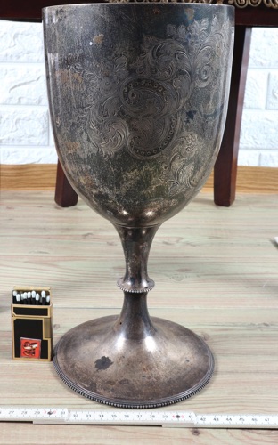 Pokal Kelch Sheffield 1911 Walker and Hall antik Silber Sterlingsilber