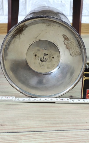 Pokal Kelch Sheffield 1911 Walker and Hall antik Silber Sterlingsilber
