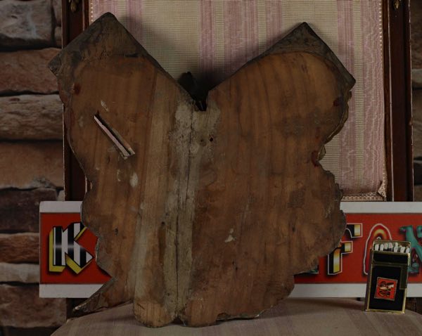 Putti zehn Gebote Holzskulptur antik