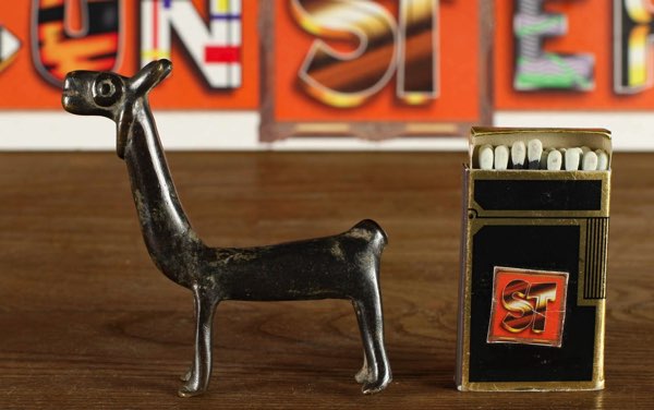 Asiatika Bronze Tier Miniatur