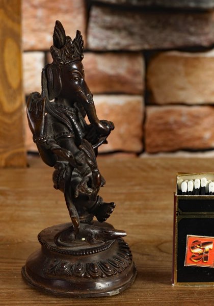 Asiatika Buddha Ganesha Bronze