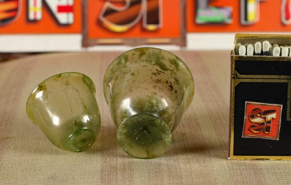 Asiatika Jade zwei Becher