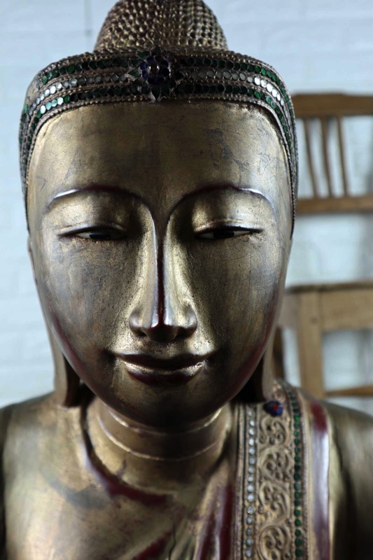 Buddha Shakyamuni Burma stehend