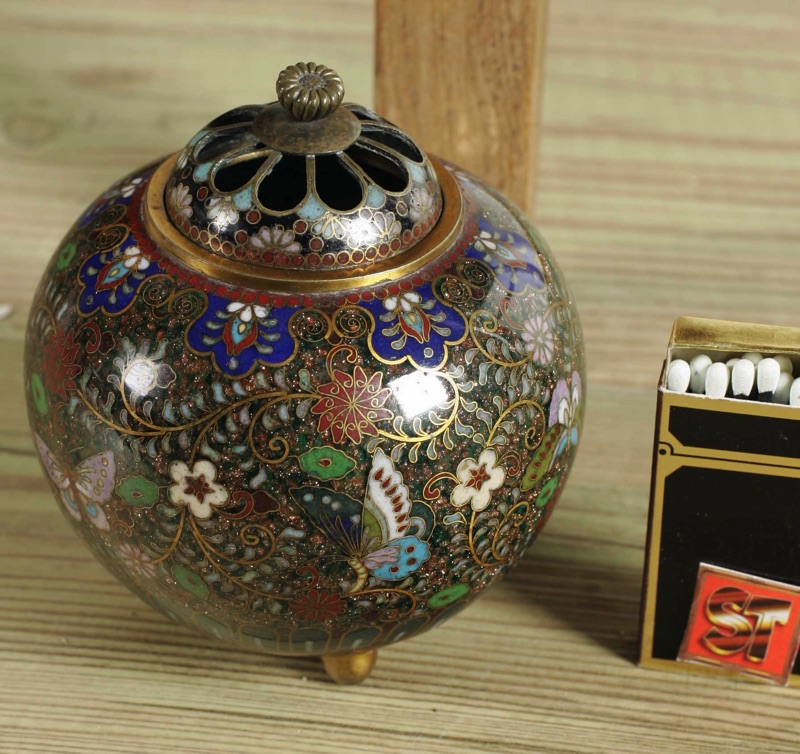 Cloisonne Dose Asiatika