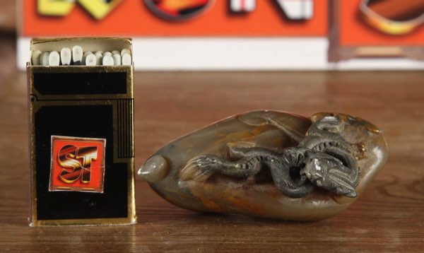 Drache Adler Skulptur China Stein Asiatika