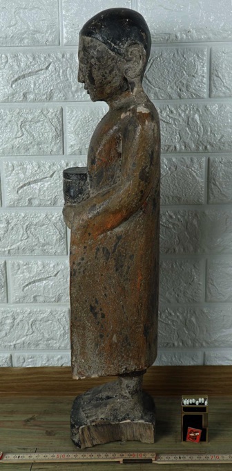 Figur Asiatika antik Tempel Gewand
