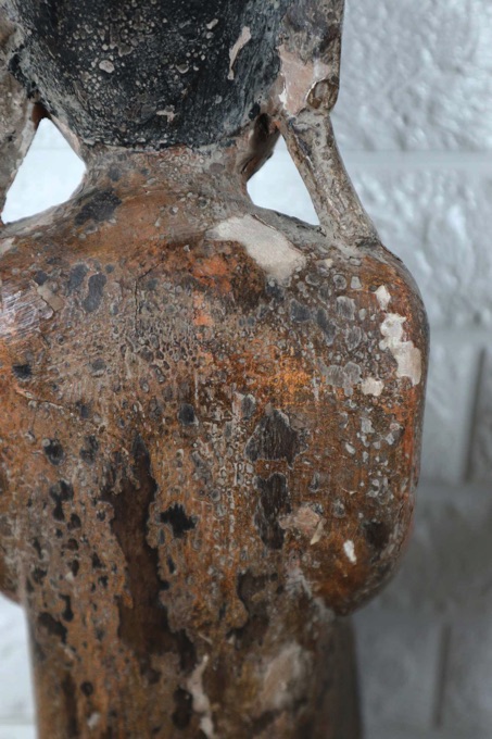 Figur Asiatika antik Tempel Gewand