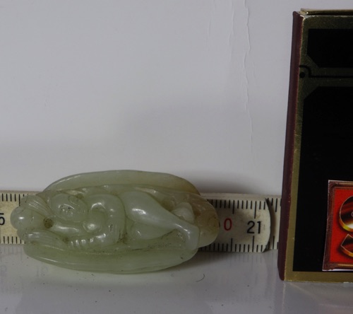 Jade Miniatur China Anhänger Buddha