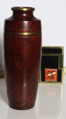 Vase Japan Metall vintage