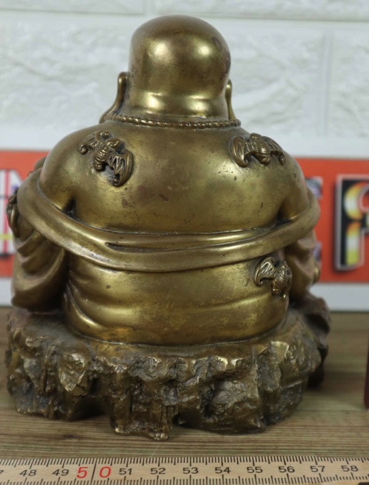 lachender Budda Bronze Asiatika China