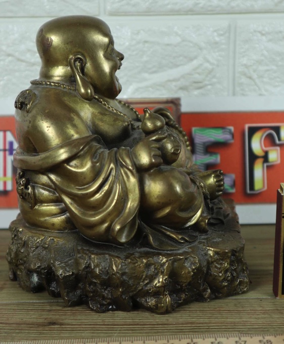 lachender Budda Bronze Asiatika China