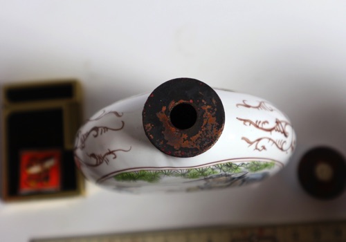 snuffbottle China signiert asiatica