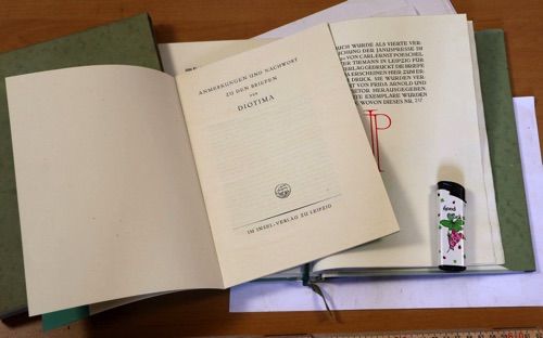 Briefe diotima Buch