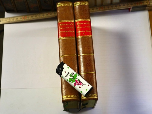 Eichwalds Reise auf dem caspischen Meer 2 Bände Bücher