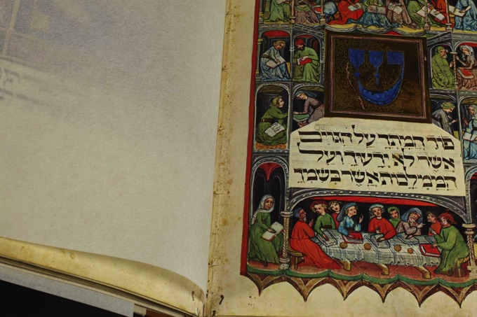 Faksimile die Darmstädter Pessach Haggadah 2 Bände Schuber Propyläen Verlag 1971