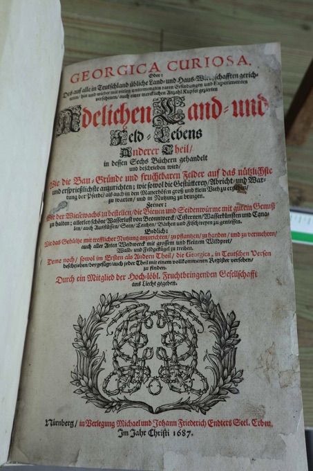 Georgica Curiosa oder Nürnberg 1687