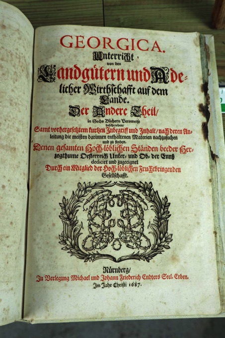 Georgica Curiosa oder Nürnberg 1687