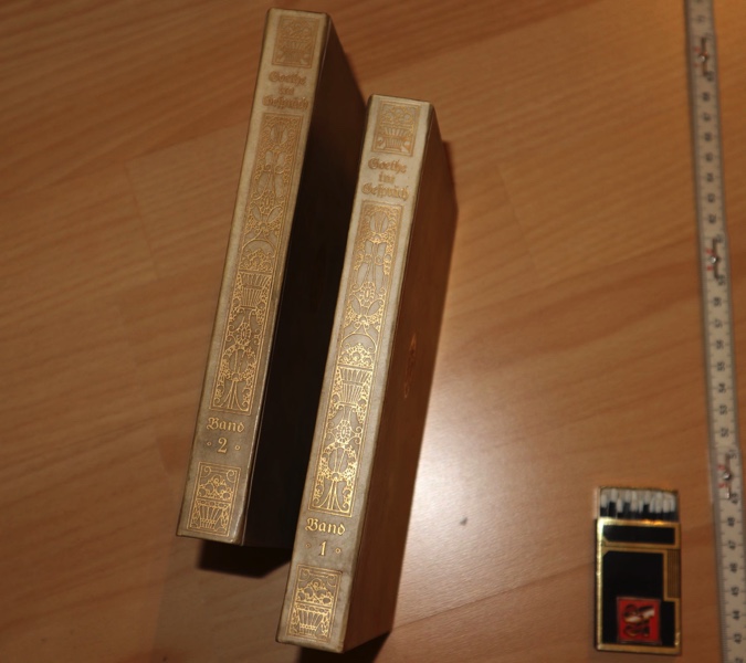 Goethe im Gespräch Insel Verlag 1906 limitiert 200