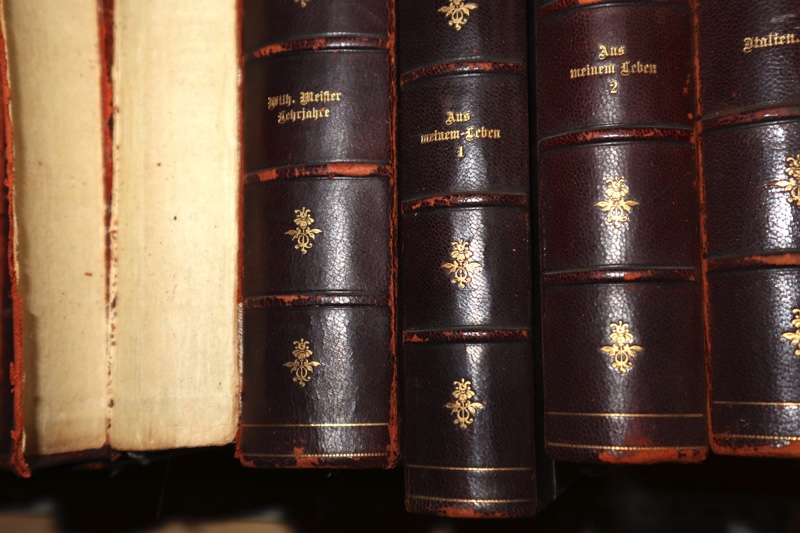 Goethes Werke Leipzig Grunow 1889 10 Bände