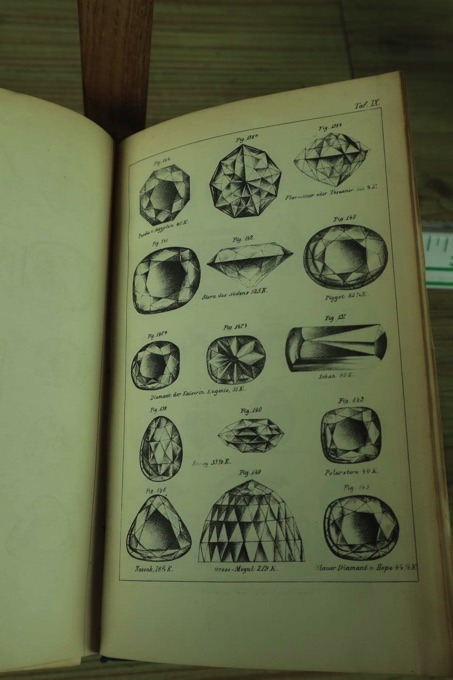 Handbuch der Edelsteinkunde 1860 Brockhaus Kluge