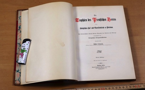 Lehmann trophaeen des Heeres Buch