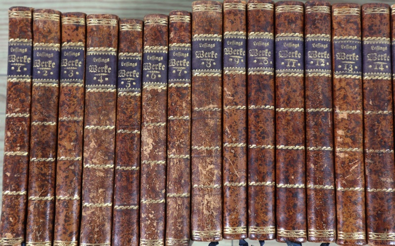 Lessing sämtliche Werke Wien 1801