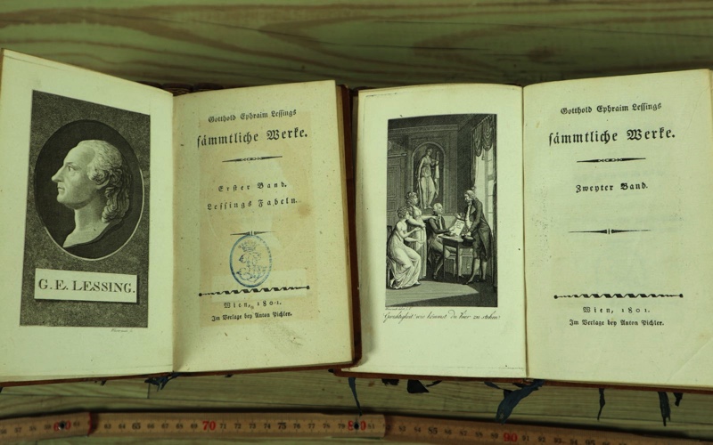 Lessing sämtliche Werke Wien 1801