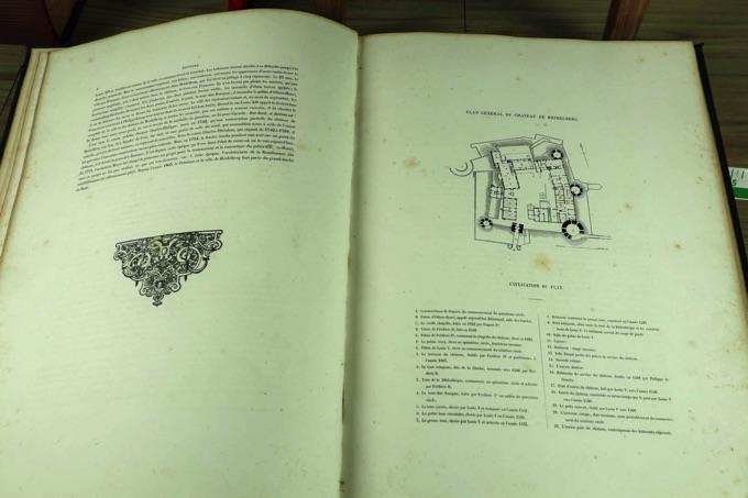 Monographie Du Chateau De Heidelberg Paris 1859 und 1874