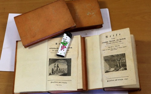 Reise mittaeglischen Provinzen Frankreich 8 Bände 4 Bücher