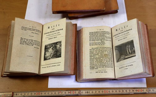 Reise mittaeglischen Provinzen Frankreich 8 Bände 4 Bücher