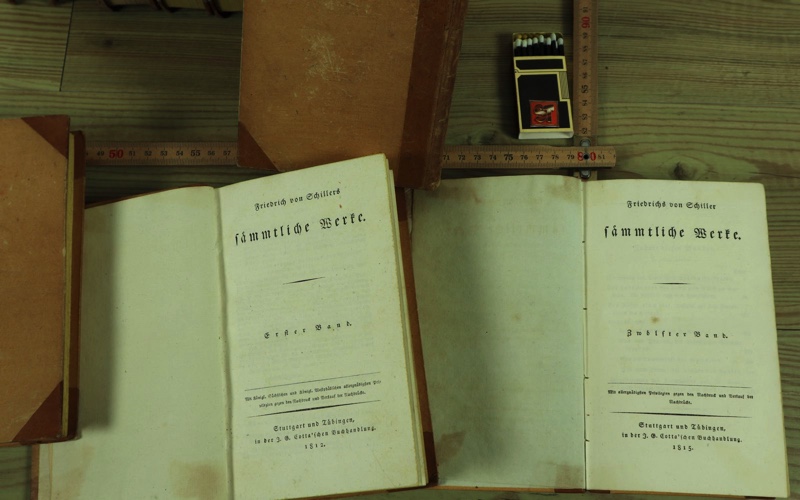 Schiller sämtliche Werke Stuttgart 1812