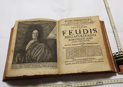 Tractatus de feudis Mecklenburgicis Buch antik 1708