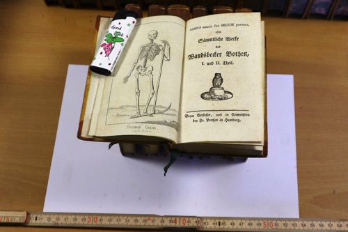 Wandsbecker Bothe 8 Bände 7 Bücher antik