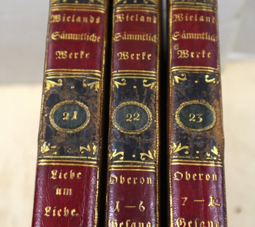 Wielands saemmtliche Werke 1794 35 Bände Bücher antik