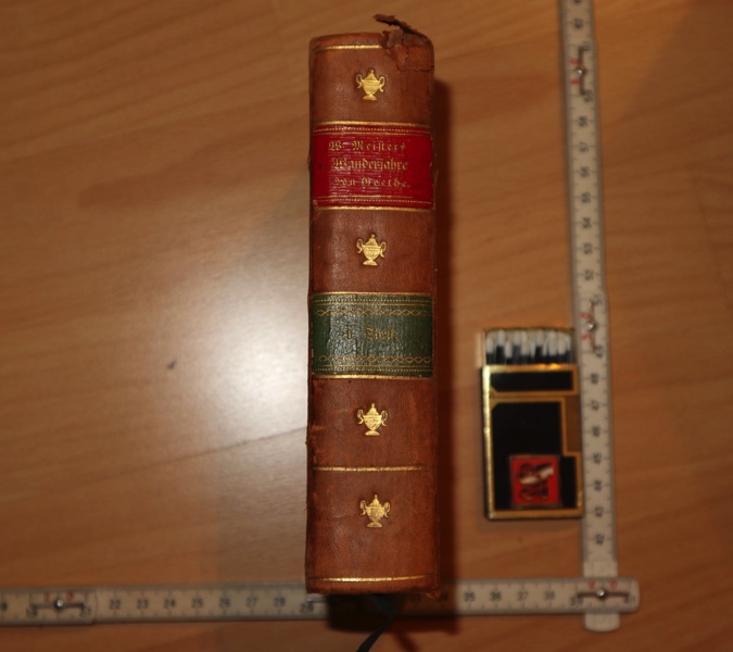 Wilhelm Meisters Wanderjahre Goethe Stuttgard 1821