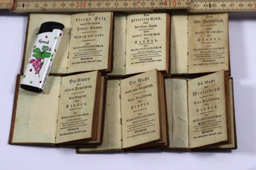 das Kinderbibliothekchen 1791 6 Bände Bücher