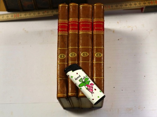 der Messias Klopstock 1818 carlsruhe 2 Bände Bücher