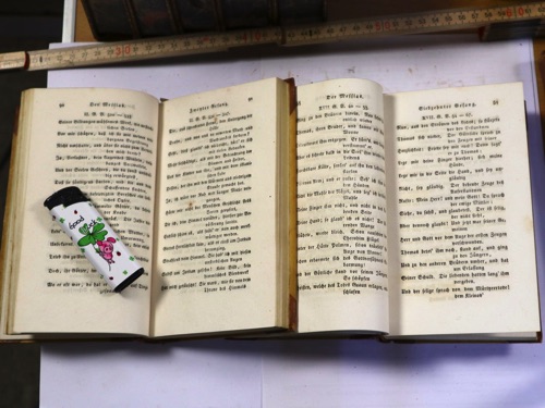 der Messias Klopstock 1818 carlsruhe 2 Bände Bücher