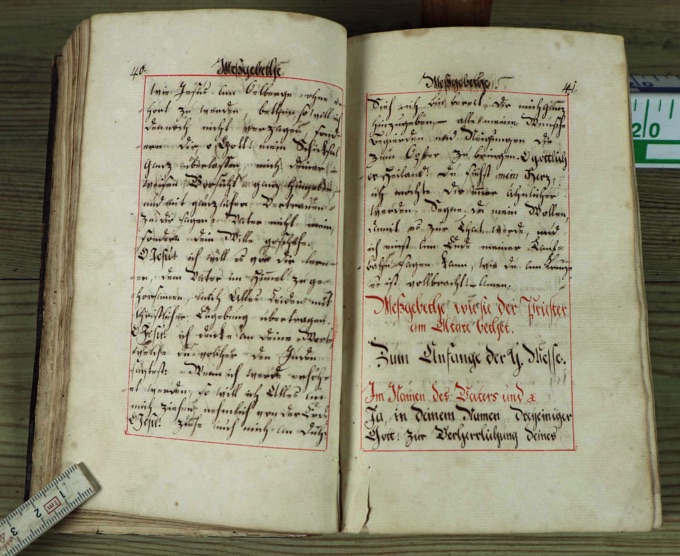 handgeschriebenes Buch von 1824 Joseph Markert Keuerer