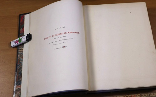nolhac louis xv 1903 Paris Buch