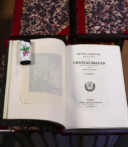 oeuvres de chateaubriand 1832 Paris 20 Bände Bücher