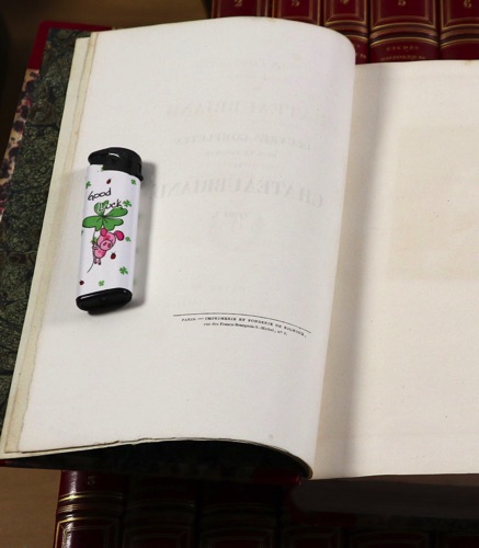 oeuvres de chateaubriand 1832 Paris 20 Bände Bücher