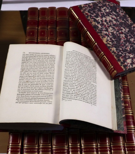 oeuvres de chateaubriand 1832 Paris 20 Bände Bücher
