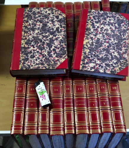 oeuvres de chateaubriand 1832 Paris 20 Bände Bücher