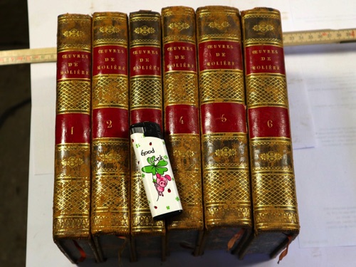 oeuvres de moliere 1821 Paris 6 Bände Bücher
