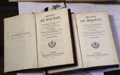 oeuvres de moliere 1821 Paris 6 Bände Bücher
